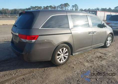 2016 Honda Odyssey Ex-L from USA, damaged, VIN 5FNRL5H60GB098074